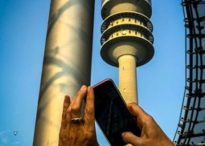Fotografieren im Olympiapark