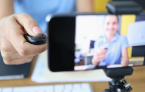 Videodreh mit dem Smartphone, Fernbedienung